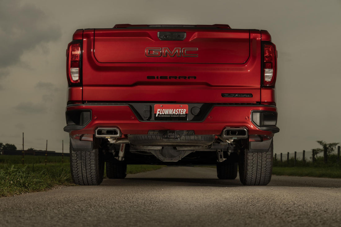 Flowmaster 737894 - Signature Series Exhaust System Fits 2019-2026 (New Body) Silverado/Sierra 1500 Crew Cab/Double Cab Models With 5.3L And Factory Dual Tailpipes, 304 Stainless Steel Exhaust Flowmaster 2