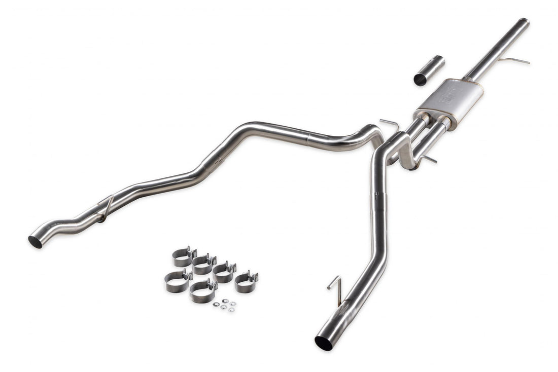 Flowmaster 737894 - Signature Series Exhaust System Fits 2019-2026 (New Body) Silverado/Sierra 1500 Crew Cab/Double Cab Models With 5.3L And Factory Dual Tailpipes, 304 Stainless Steel Exhaust Flowmaster 3
