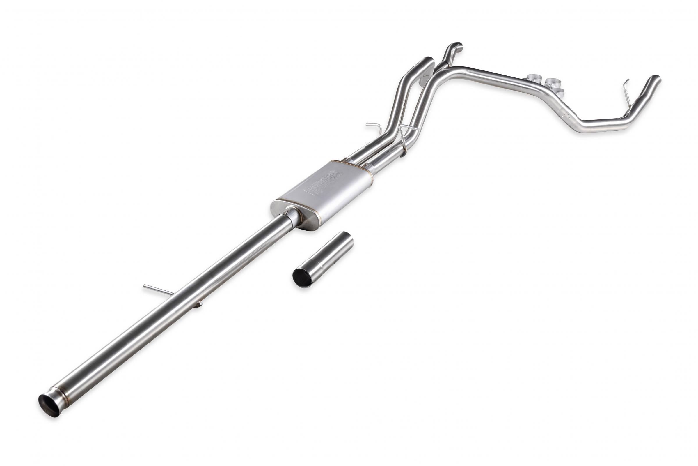 Flowmaster 737894 - Signature Series Exhaust System Fits 2019-2026 (New Body) Silverado/Sierra 1500 Crew Cab/Double Cab Models With 5.3L And Factory Dual Tailpipes, 304 Stainless Steel Exhaust Flowmaster 5