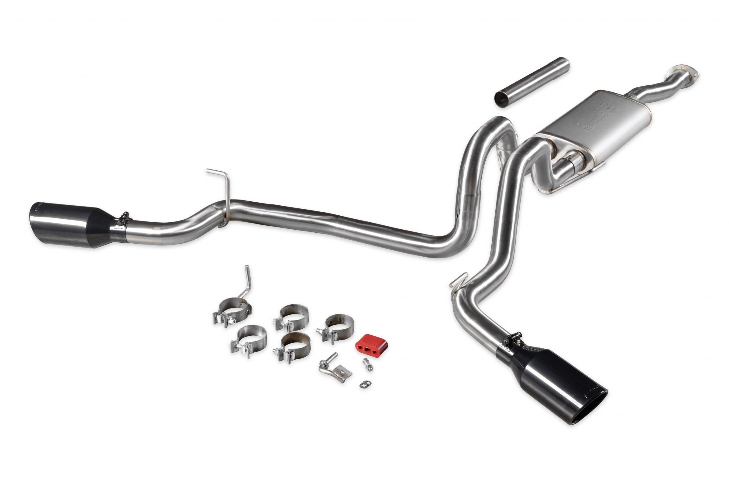 Flowmaster 737918 - Signature Series Exhaust System Fits 2016-2023 Toyota Tacoma 3.5L 2/4 Wheel Drive, All Wheelbases, 304 Stainless Steel, Dual Side Exit Exhaust Flowmaster 4