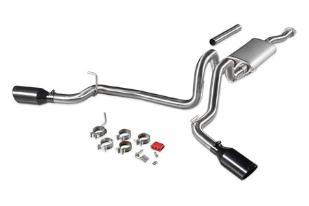 Flowmaster 737918 - Signature Series Exhaust System Fits 2016-2023 Toyota Tacoma 3.5L 2/4 Wheel Drive, All Wheelbases, 304 Stainless Steel, Dual Side Exit Exhaust Flowmaster 4