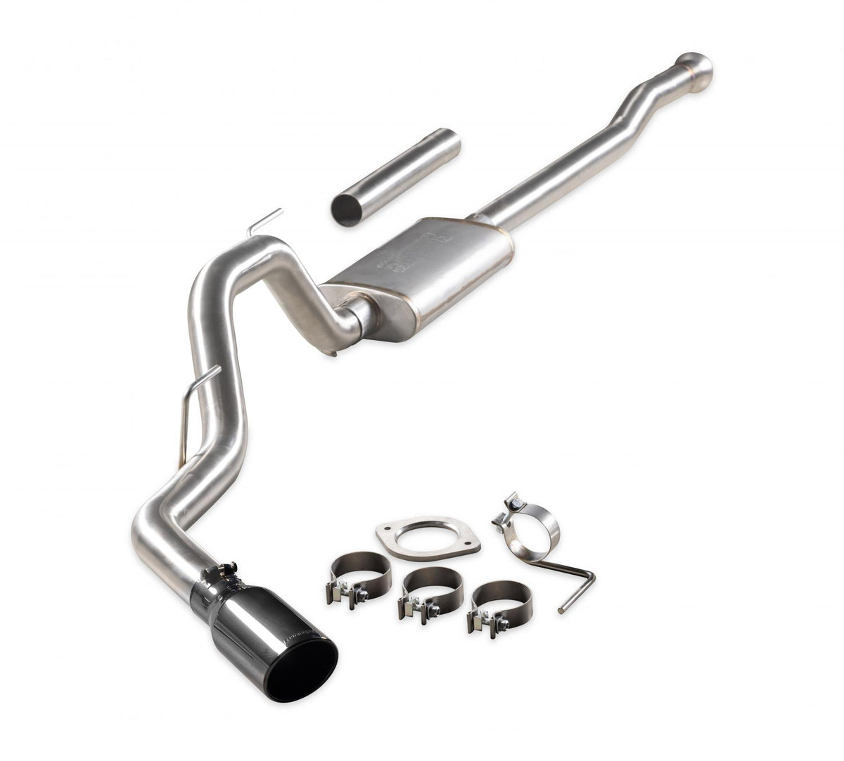 Flowmaster 738115 - Signature Series Exhaust System Fits 2021-2025 Ford F-150 2.7, 3.5, 5.0-Liter, Signature Series Cat-Back, 304 Stainless Steel, Single Exit Exhaust Flowmaster 1