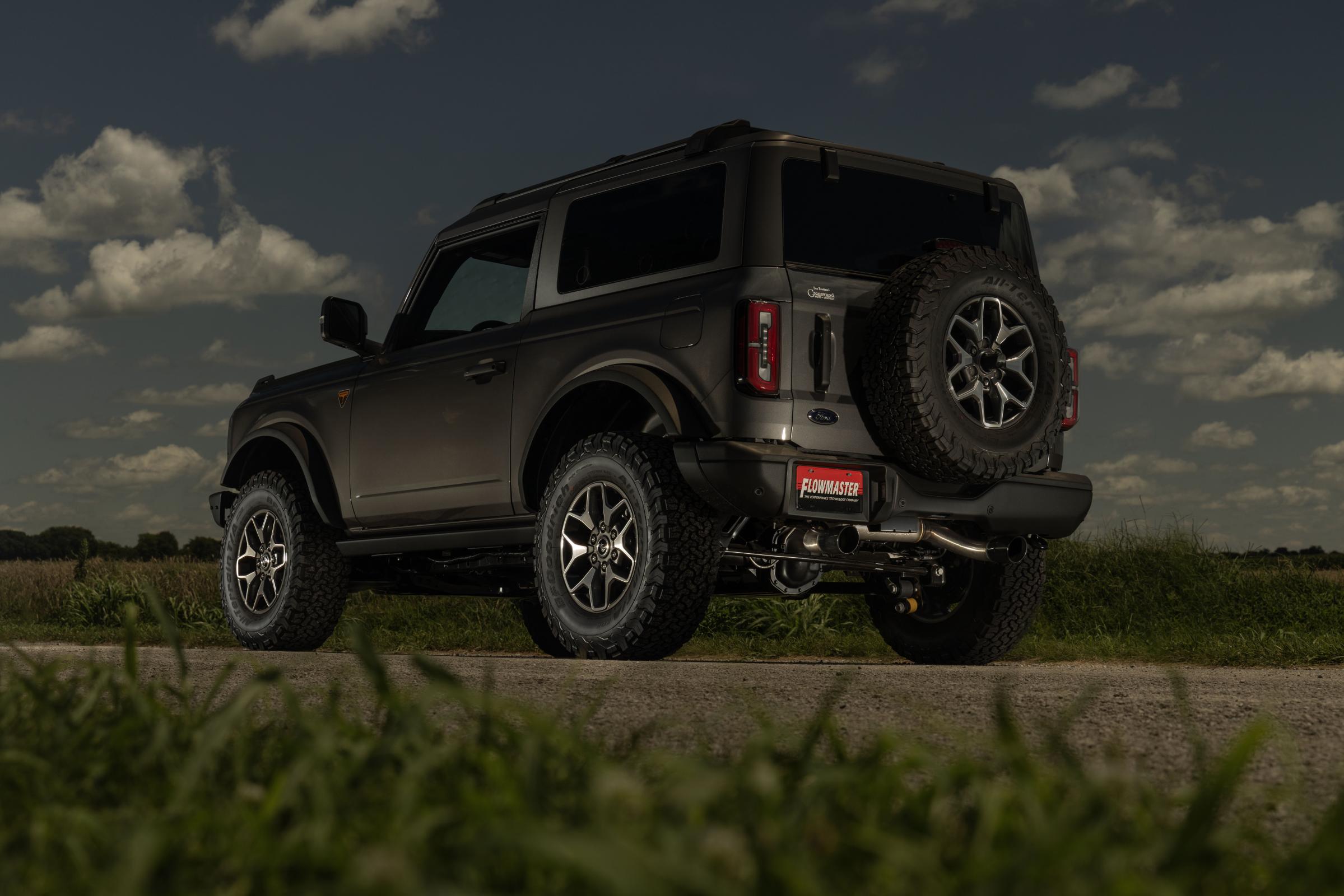 Flowmaster 738123 - Signature Series Exhaust System Fits 2021-2025 Ford Bronco 2.3/2.7-Liter, Axle-Back, 304 Stainless Steel, Dual Rear Exit Exhaust Flowmaster 1