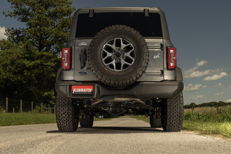 Flowmaster 738123 - Signature Series Exhaust System Fits 2021-2025 Ford Bronco 2.3/2.7-Liter, Axle-Back, 304 Stainless Steel, Dual Rear Exit Exhaust Flowmaster 2