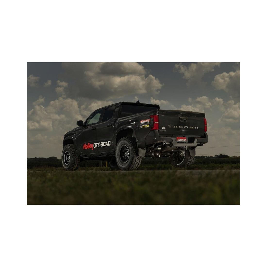 Flowmaster 738173 - Signature Series Cat-Back Exhaust System Fits 2024-2025 Toyota Tacoma 2.4-Liter, All Wheelbases, Signature Series Dual Out Same Side Cat-Back Exhaust System, 304 Stainless Steel – Moderate Sound Flowmaster 1