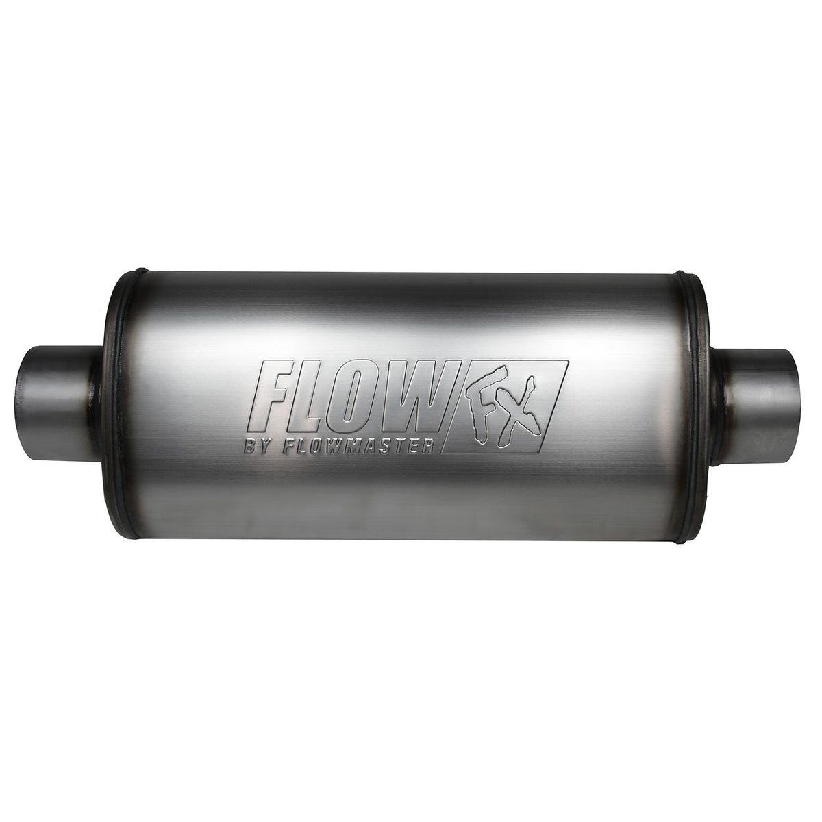 Flowmaster 74151 - Flow Fx Muffler Flow Fx Muffler 3.50 Center In/3.50 Center Out Moderate Sound Stainless Steel Flowmaster 1