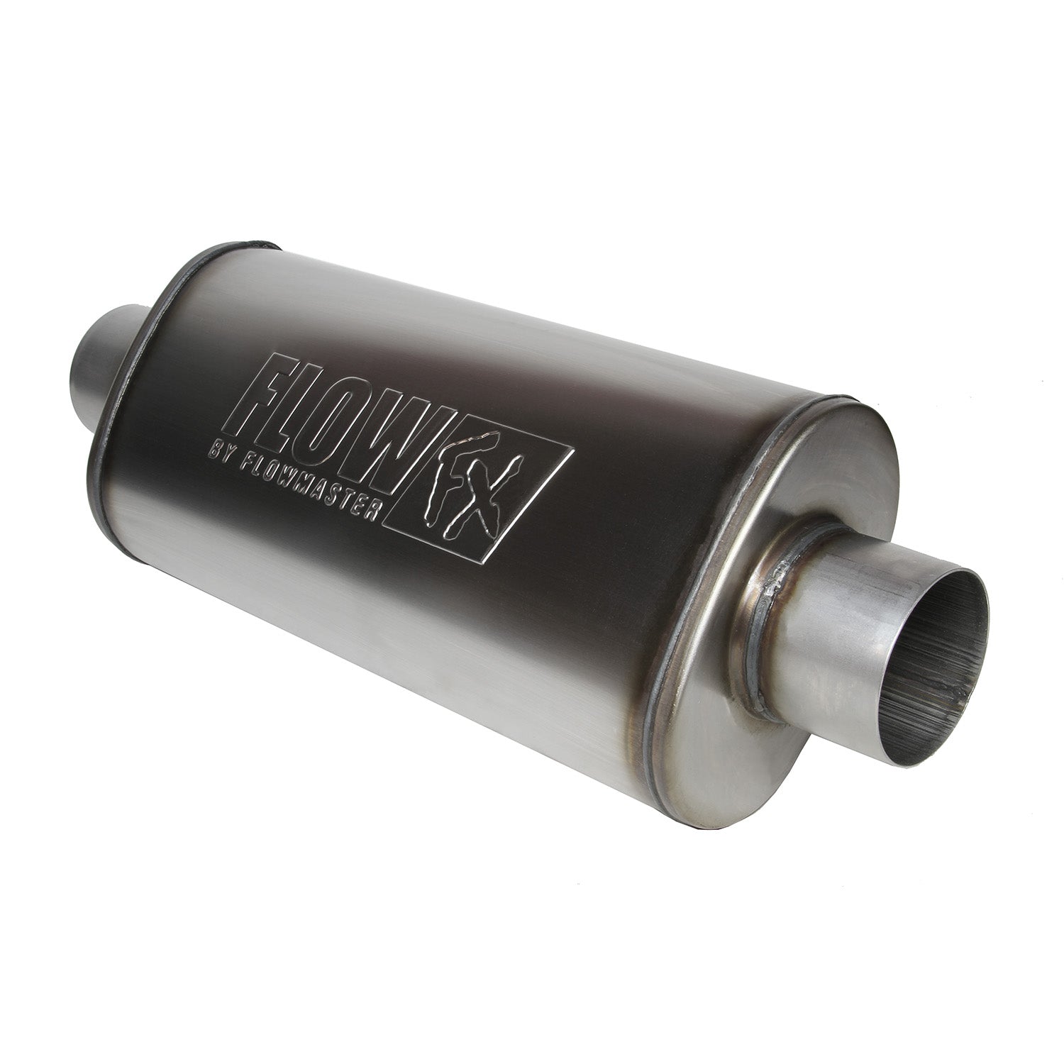 Flowmaster 74151 - Flow Fx Muffler Flow Fx Muffler 3.50 Center In/3.50 Center Out Moderate Sound Stainless Steel Flowmaster 2