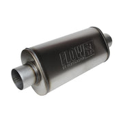 Flowmaster 74151 - Flow Fx Muffler Flow Fx Muffler 3.50 Center In/3.50 Center Out Moderate Sound Stainless Steel Flowmaster 3