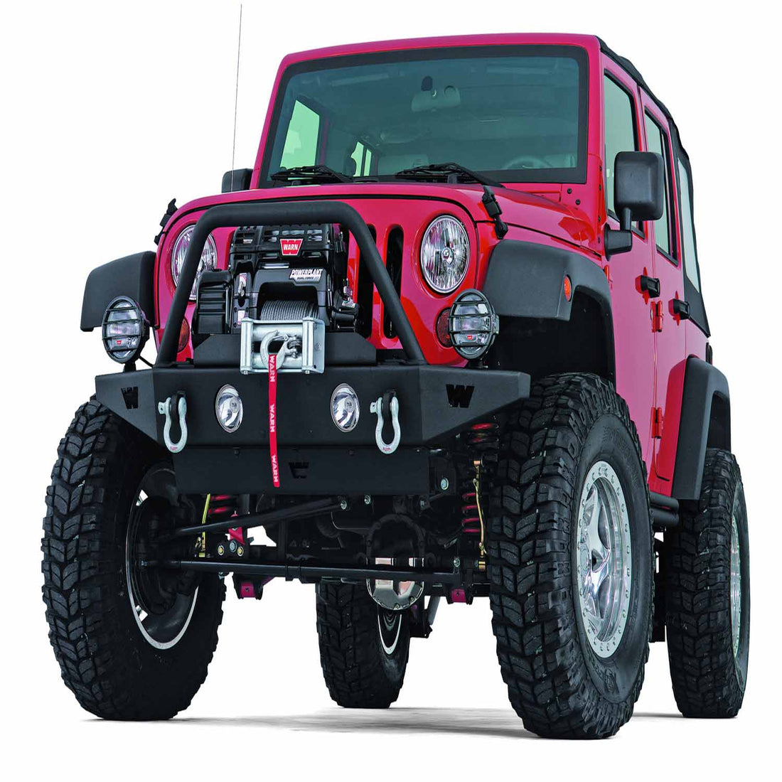 Warn 61853 1997-2006 Jeep Wrangler Winch Bumper