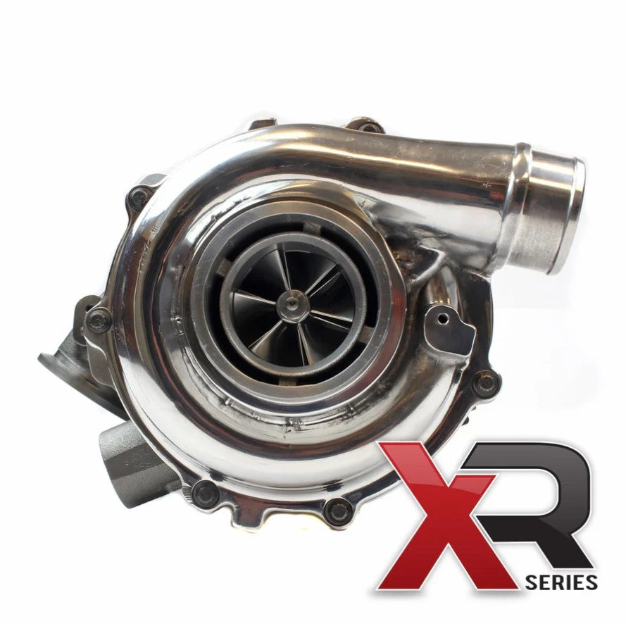 Industrial Injection 725390-0006-XR1P - GT3782 03-04 FORD XR SERIES 64.5MM BILLET UPGRADE TURBO POLISHED 1