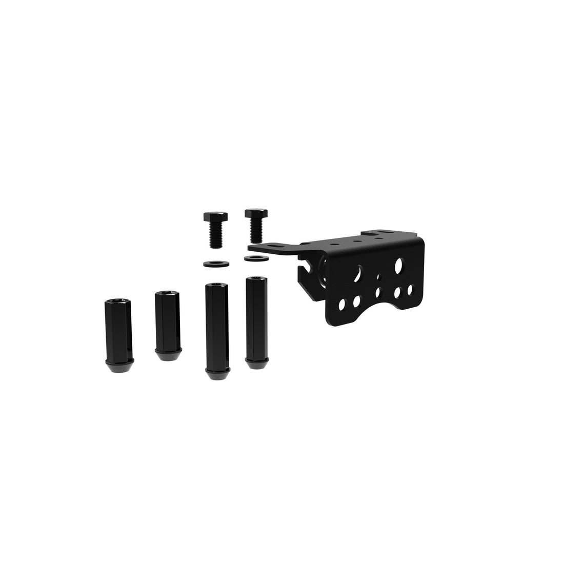 KC HiLiTES 7477 - Mount - Spare Tire Carrier (M12x1.5 Lug Nuts) - 2021+ Ford Bronco