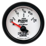 AutoMeter 7513 - GAUGE, FUEL LEVEL, 2 1/16", 0OE TO 90OF, ELEC, PHANTOM II 3