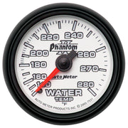 AutoMeter 7531 - GAUGE, WATER TEMP, 2 1/16", 140-280?F, MECHANICAL, PHANTOM II 3