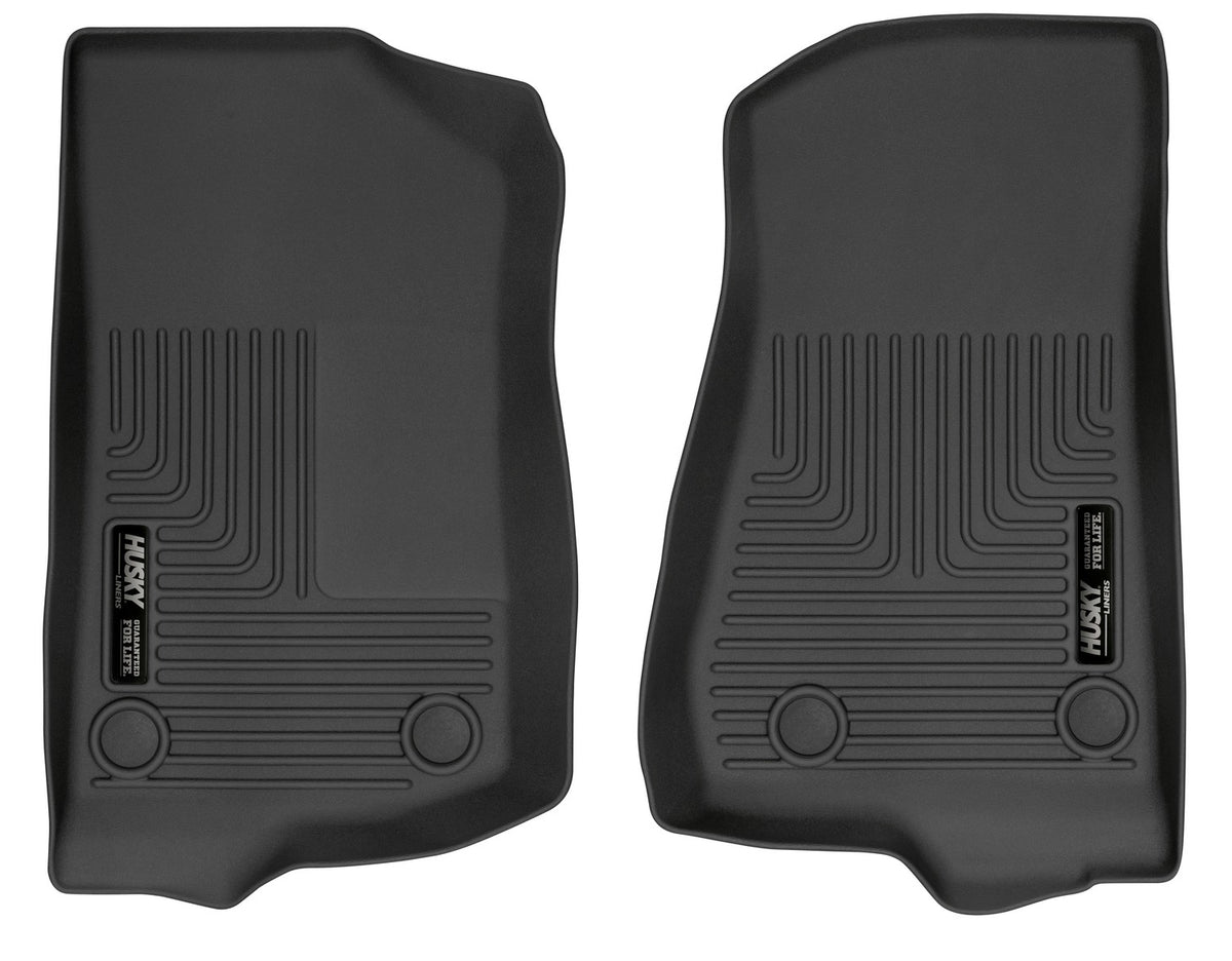 Husky Liners 13021 - Weatherbeater - Front Floor Liners 2