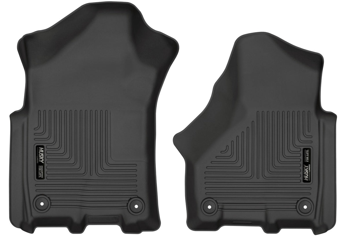 Husky Liners 13051 - Weatherbeater - Front Floor Liners 1