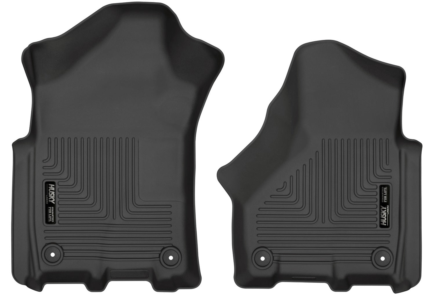 Husky Liners 13051 - Weatherbeater - Front Floor Liners 1