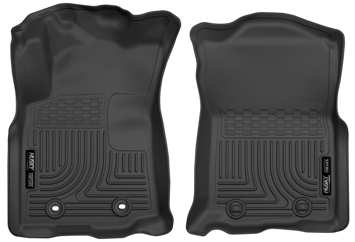 Husky Liners 13951 - Weatherbeater - Front Floor Liners 1