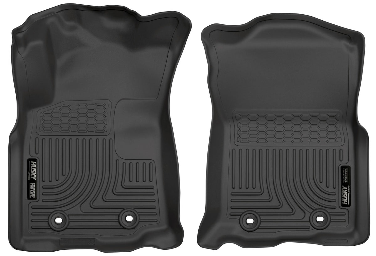 Husky Liners 13971 - Weatherbeater - Front Floor Liners 1