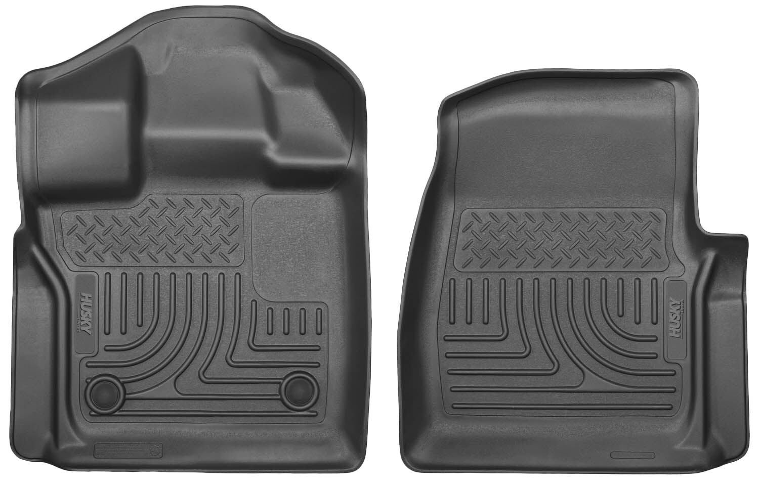 Husky Liners 18351 - Weatherbeater - Front Floor Liners 1