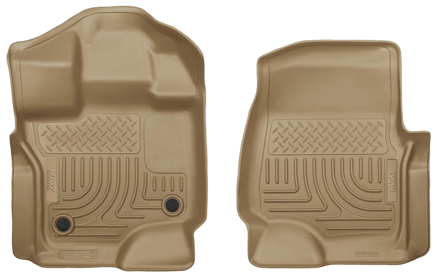 Husky Liners 18363 - Weatherbeater - Front Floor Liners 1