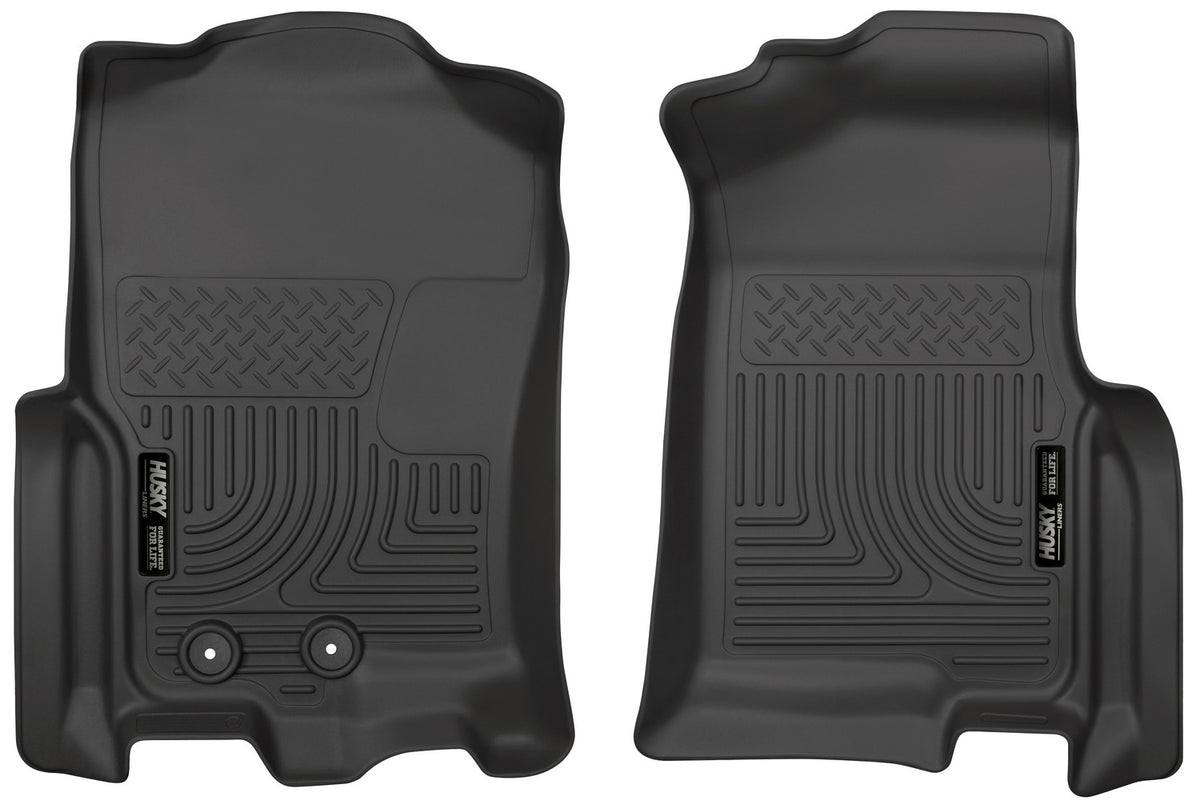Husky Liners 18371 - Weatherbeater - Front Floor Liners 1