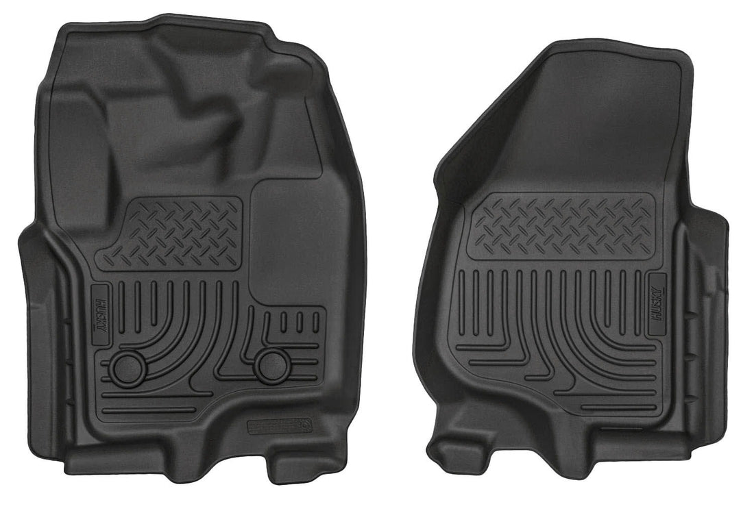 Husky Liners 18701 - Weatherbeater - Front Floor Liners 1