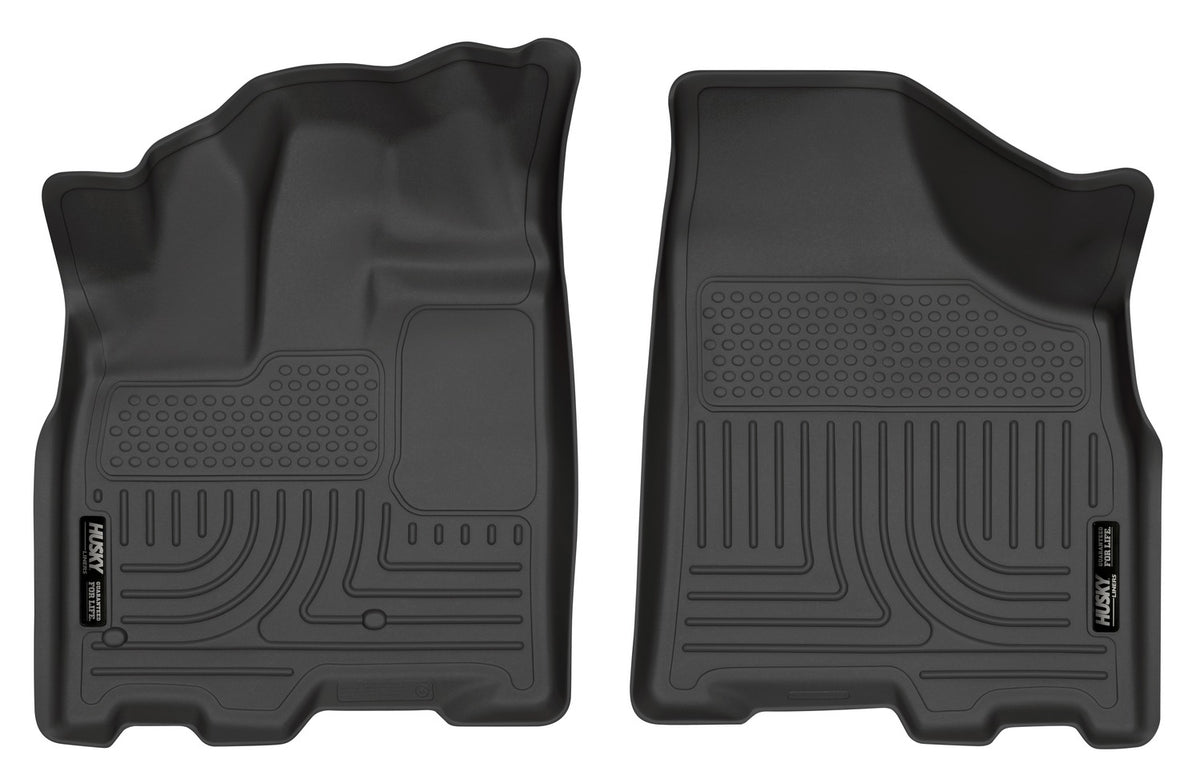 Husky Liners 18851 - Weatherbeater - Front Floor Liners 1
