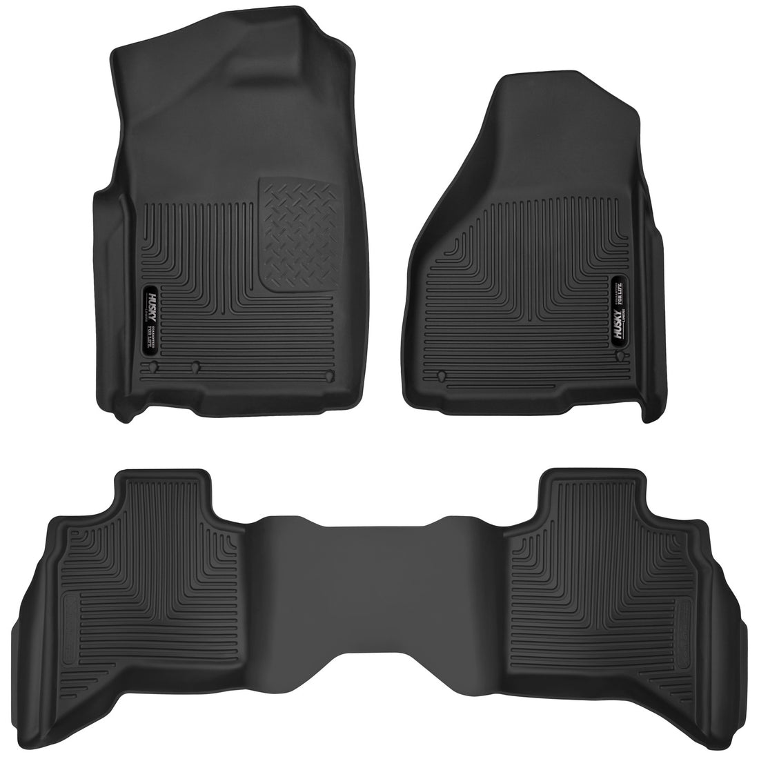 Husky Liners 53628 - X-act Contour - Front & 2nd Seat Floor Liners