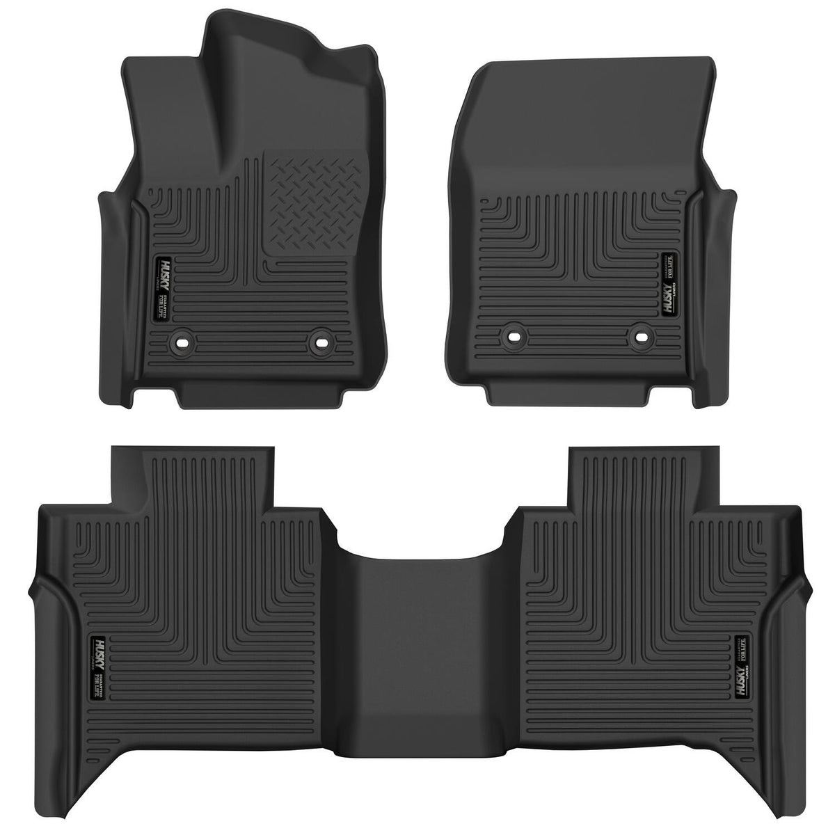 Husky Liners 53798 - X-act Contour - Front & 2nd Seat Floor Liners 1