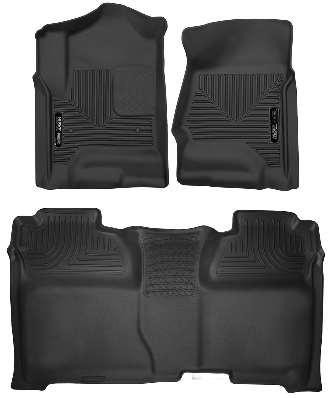 Husky Liners 53908 - X-act Contour - Front & 2nd Seat Floor Liners 1