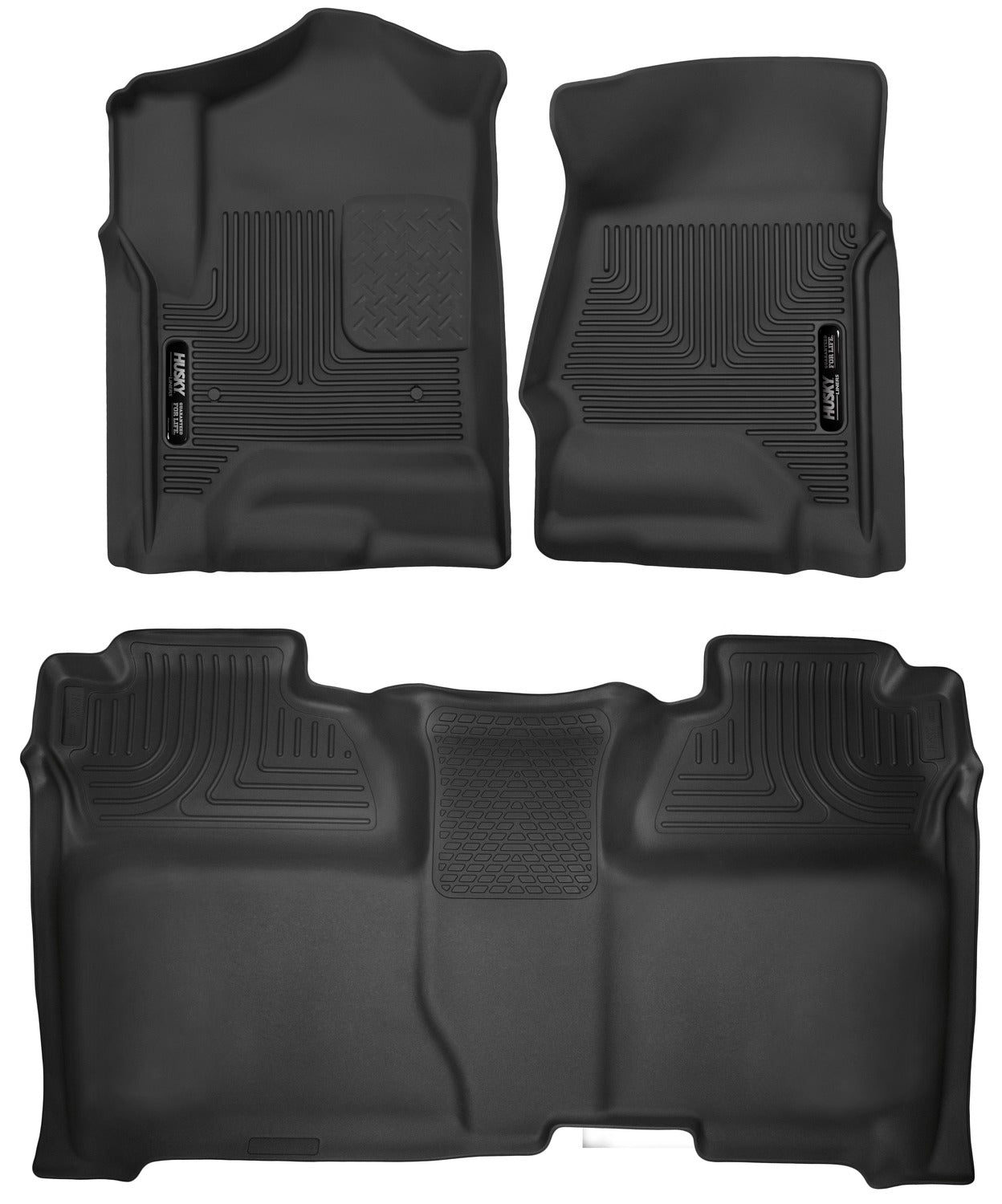 Husky Liners 53908 - X-act Contour - Front & 2nd Seat Floor Liners 1
