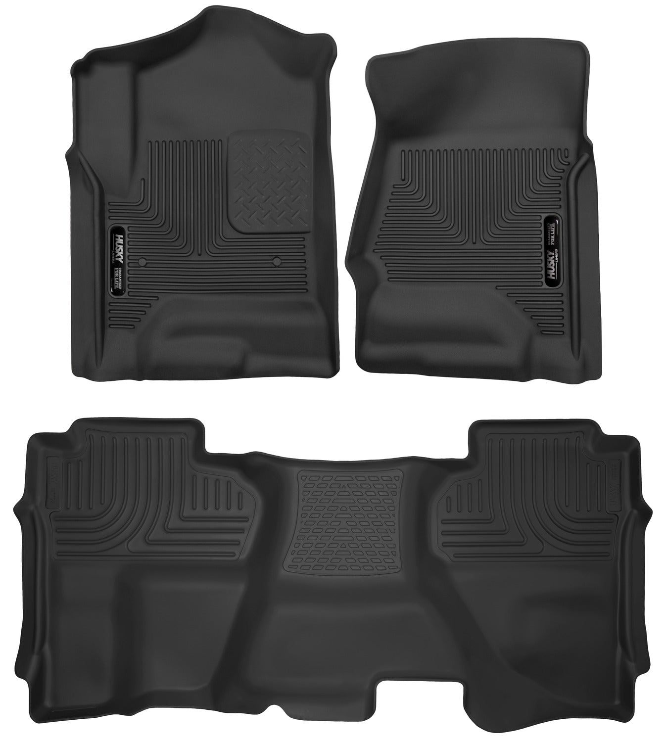 Husky Liners 53918 - X-act Contour - Front & 2nd Seat Floor Liners 14