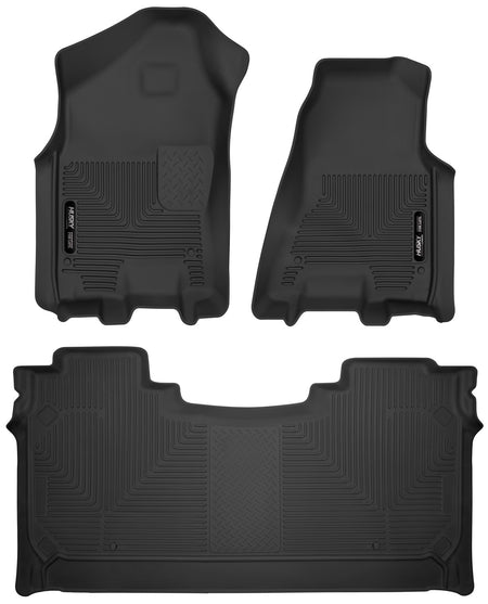 Husky Liners 54608 - X-act Contour - Front & 2nd Seat Floor Liners 1