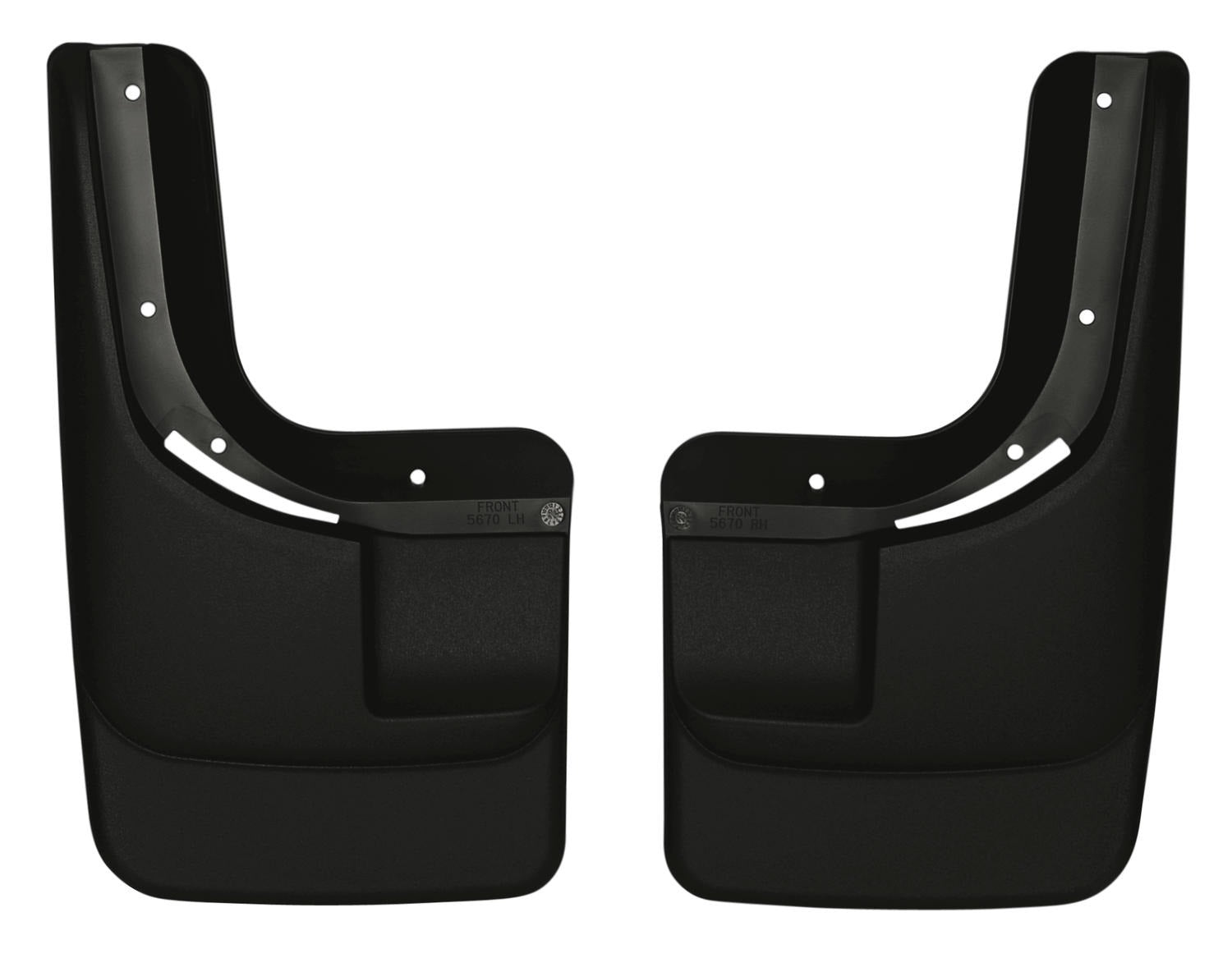 Husky Liners 56701 - Custom Mud Guards - Front Mud Guards