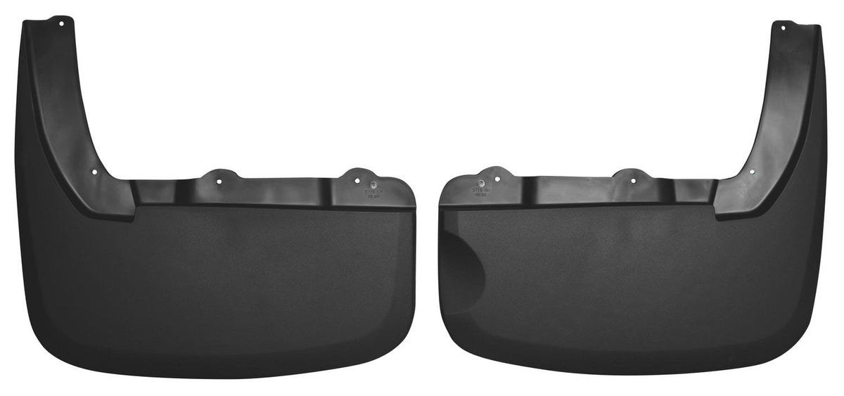 Husky Liners 57191 - Custom Mud Guards - Dually Rear Mud Guards