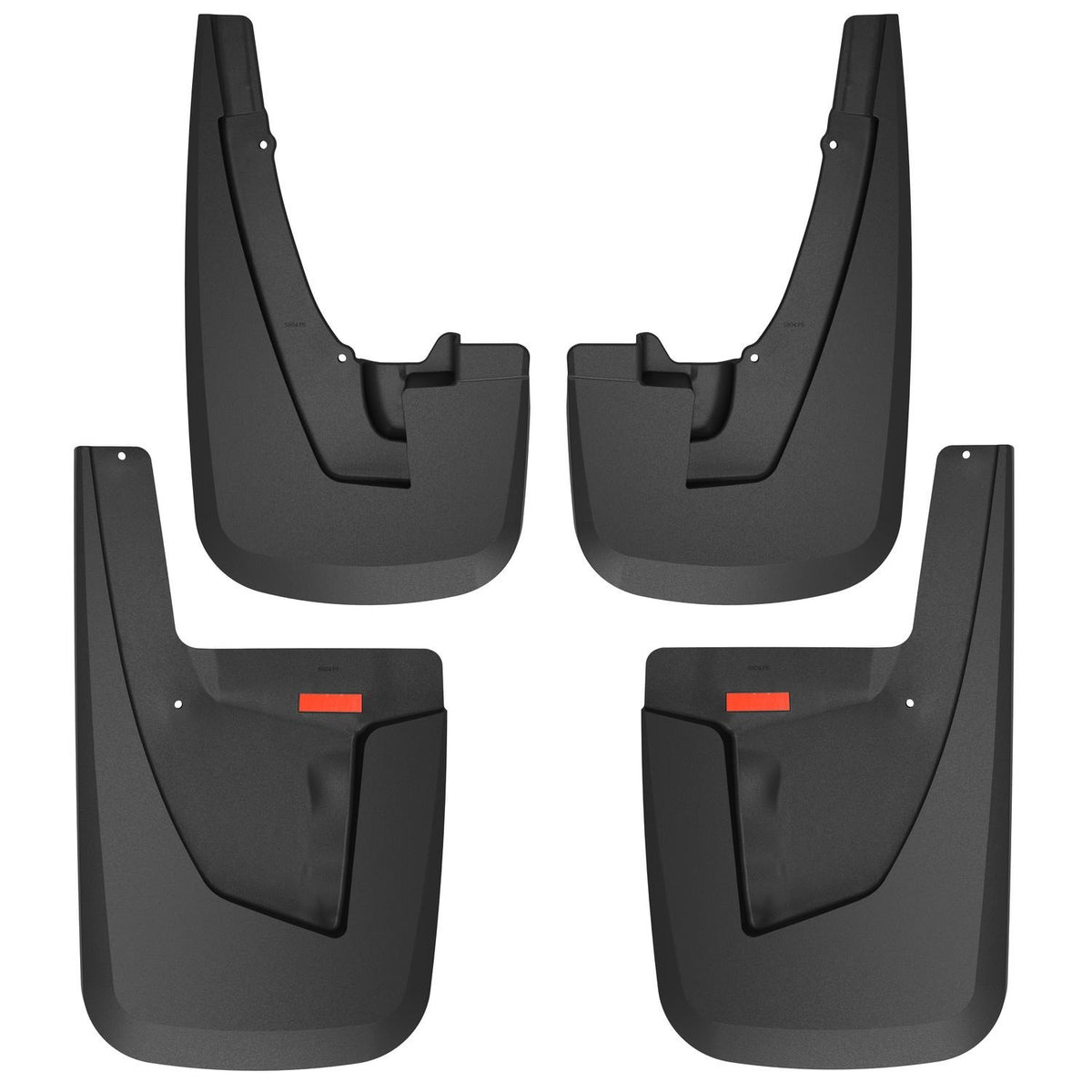 Husky Liners 58046 - Custom Mud Guards - Front and Rear Mud Guard Set 1
