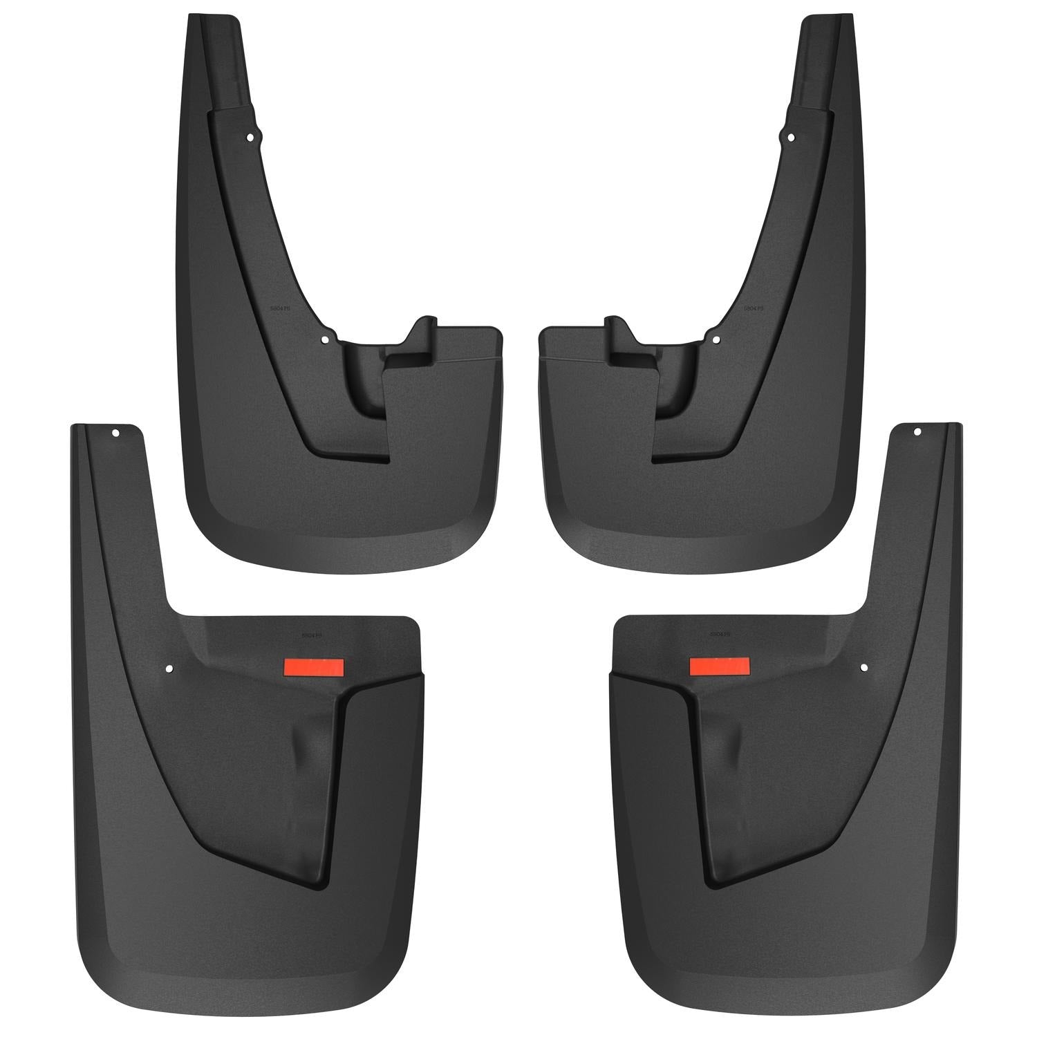 Husky Liners 58046 - Custom Mud Guards - Front and Rear Mud Guard Set 1