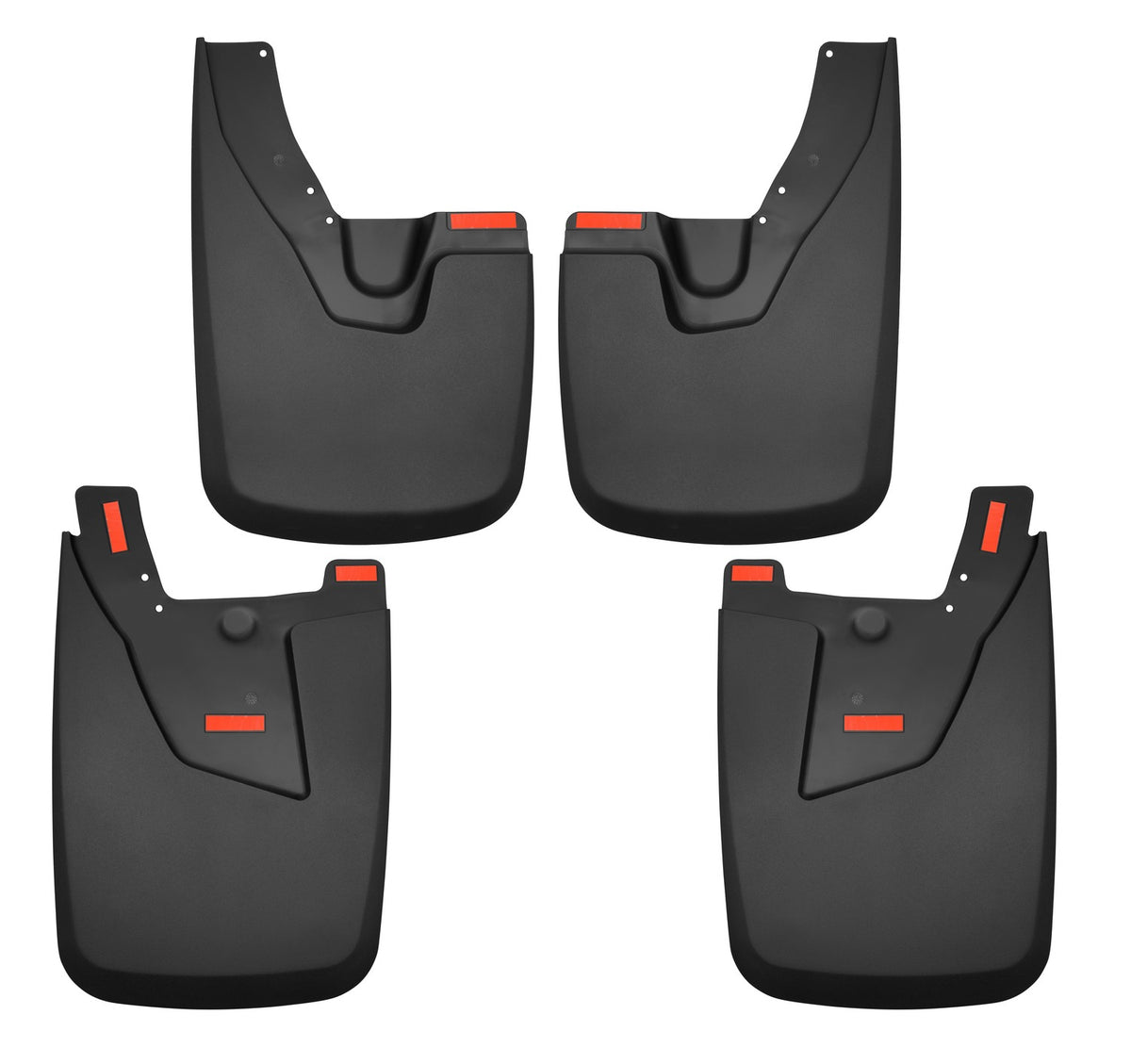 Husky Liners 58056 - Custom Mud Guards - Front and Rear Mud Guard Set 1