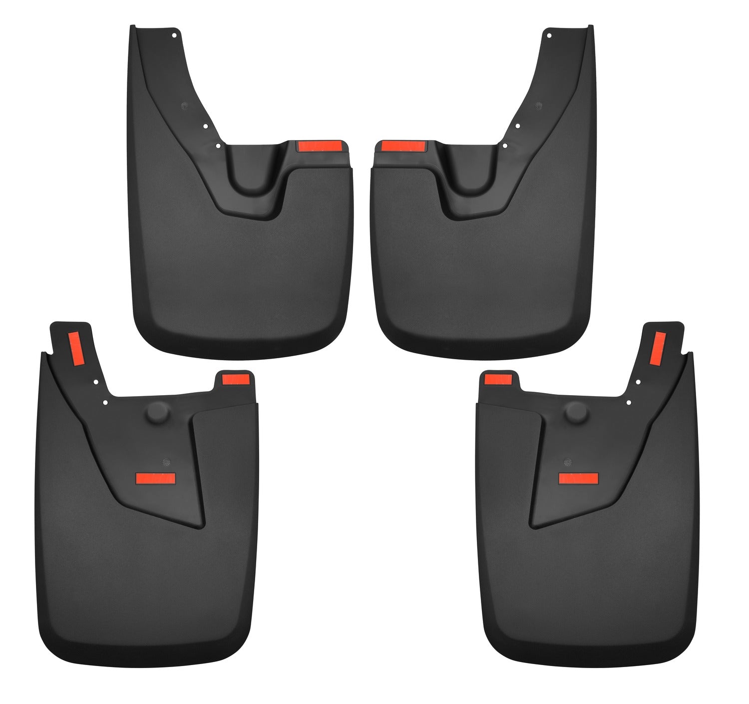 Husky Liners 58056 - Custom Mud Guards - Front and Rear Mud Guard Set 1