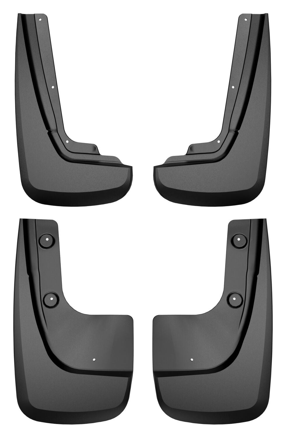 Husky Liners 58096 - Custom Mud Guards - Front and Rear Mud Guard Set 1
