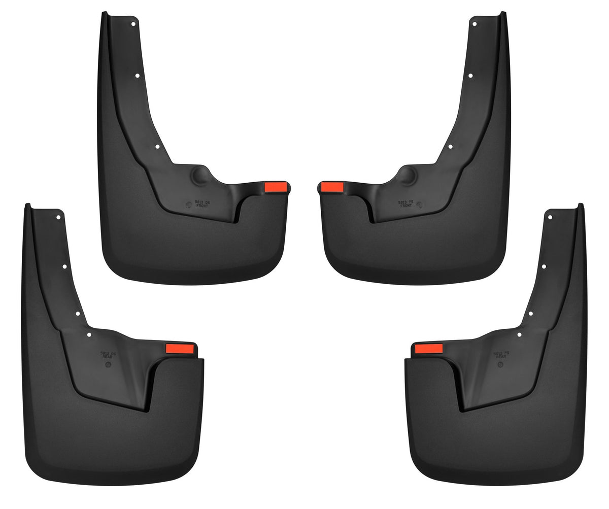Husky Liners 58136 - Custom Mud Guards - Front and Rear Mud Guard Set 1