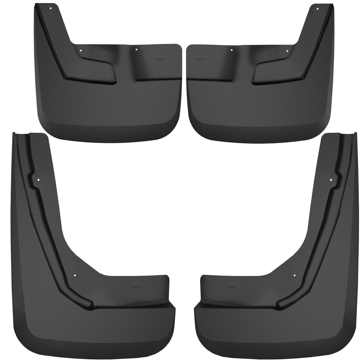 Husky Liners 58246 - Custom Mud Guards - Front and Rear Mud Guard Set 1