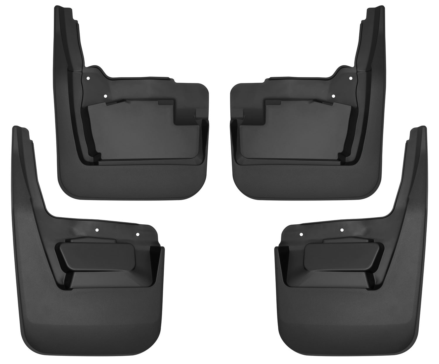 Husky Liners 58276 - Custom Mud Guards - Front and Rear Mud Guard Set 1