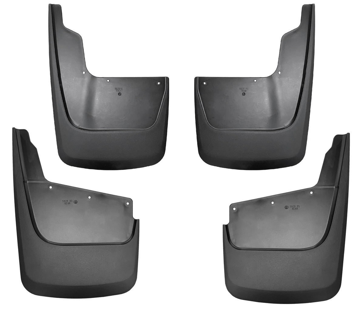 Husky Liners 58286 - Custom Mud Guards - Front and Rear Mud Guard Set 1