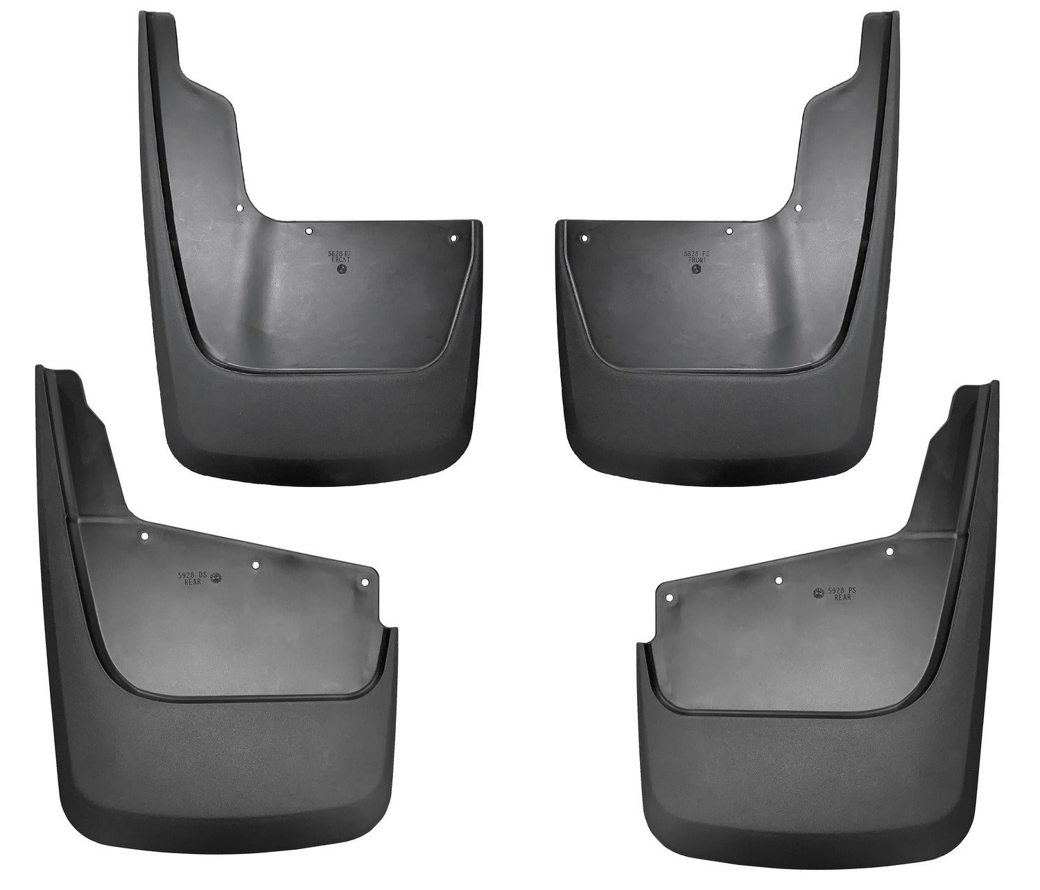 Husky Liners 58286 - Custom Mud Guards - Front and Rear Mud Guard Set 1