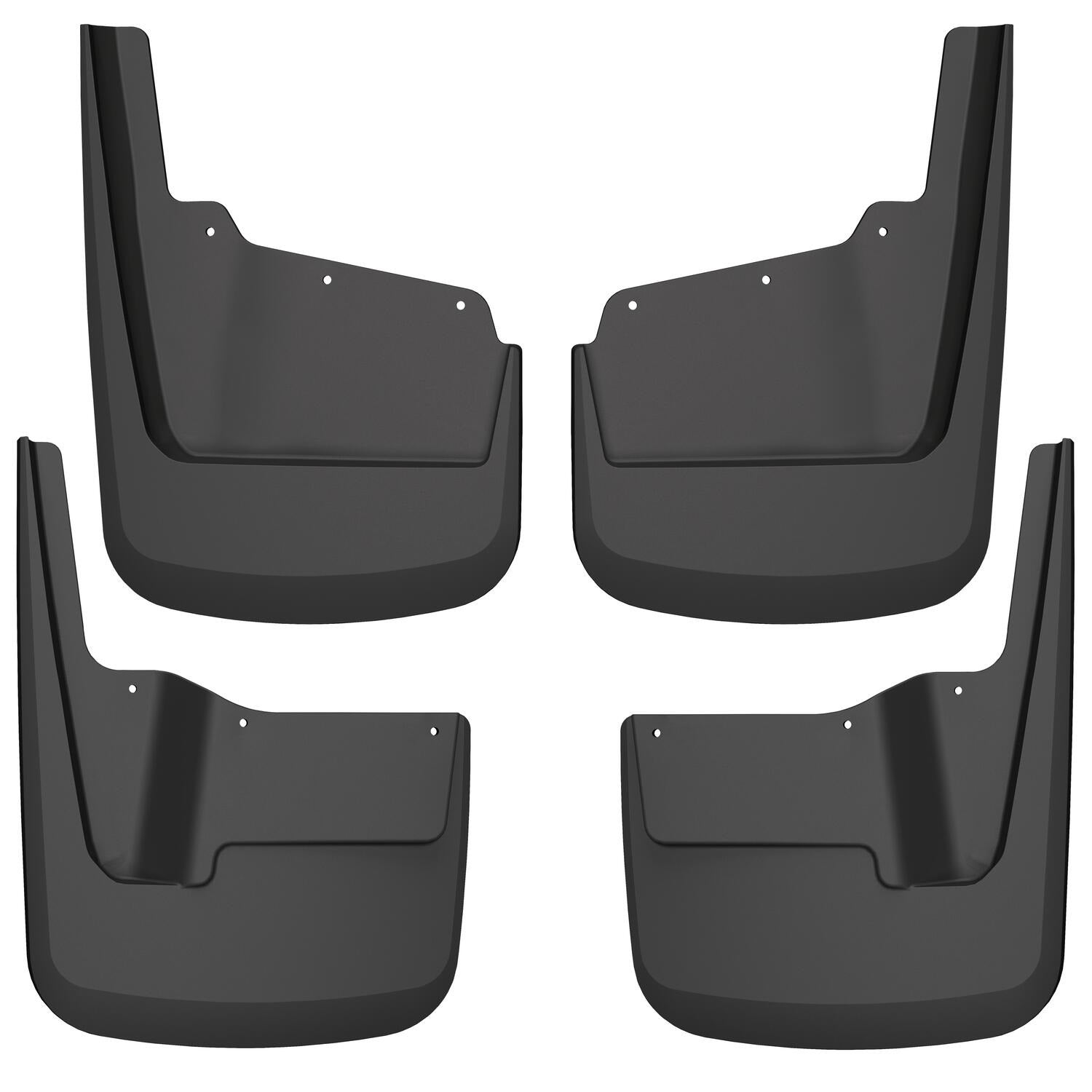 Husky Liners 58296 - Custom Mud Guards - Front and Rear Mud Guard Set 1