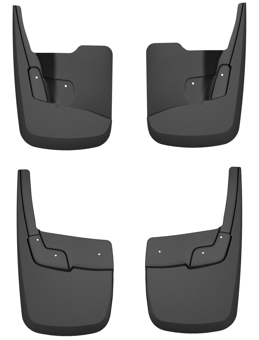 Husky Liners 58316 - Custom Mud Guards - Front and Rear Mud Guard Set 3