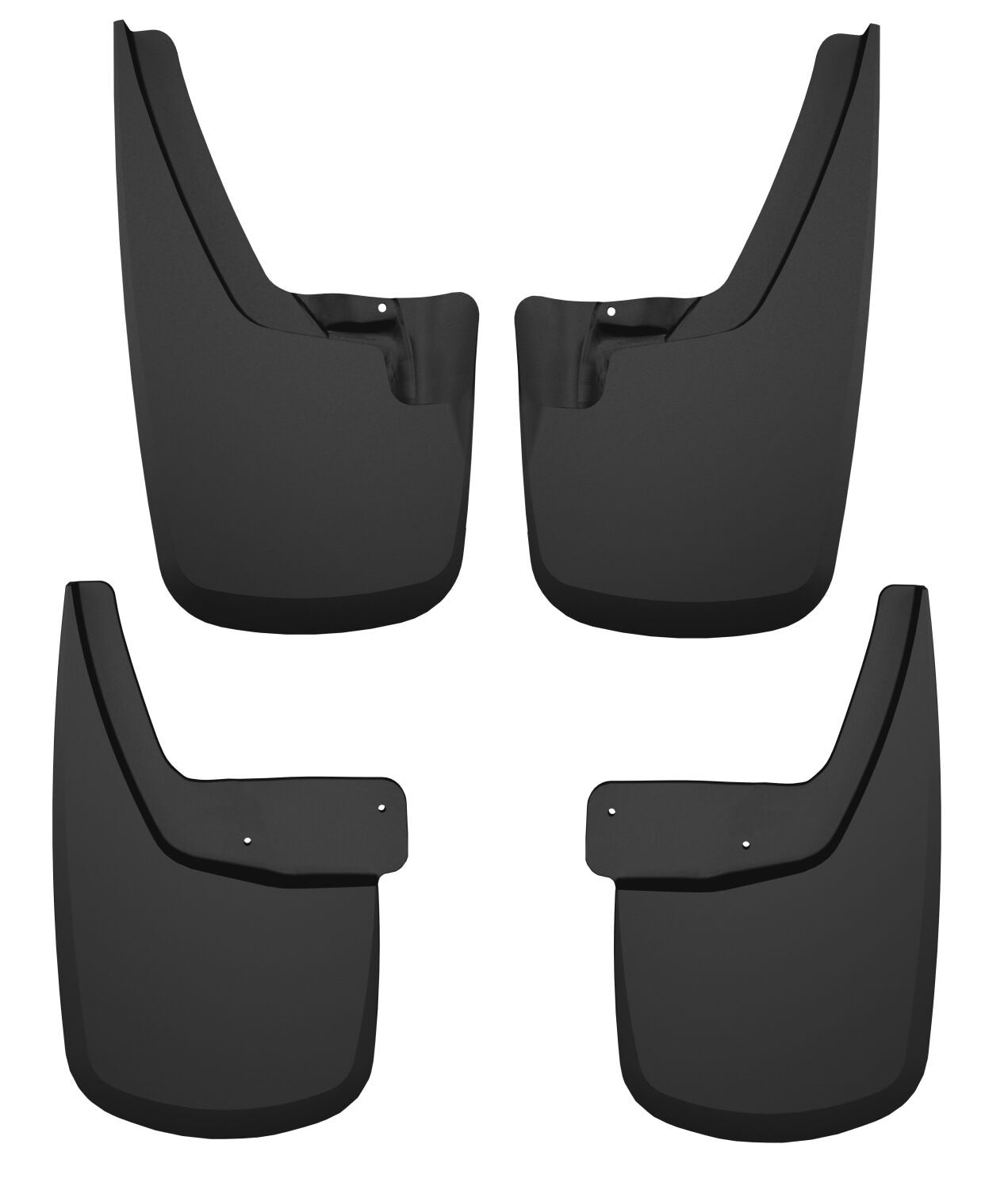 Husky Liners 58326 - Custom Mud Guards - Front and Rear Mud Guard Set 1