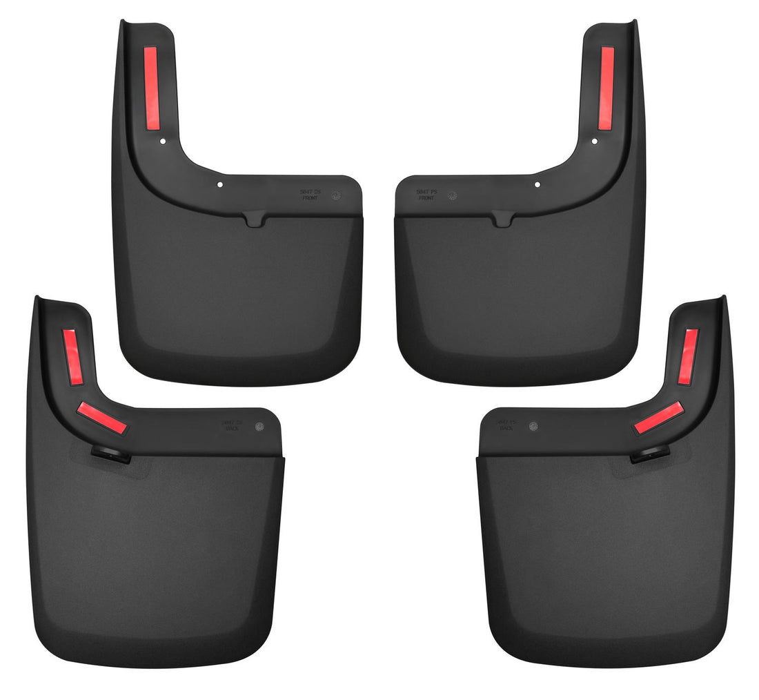 Husky Liners 58476 - Custom Mud Guards - Front and Rear Mud Guard Set 1