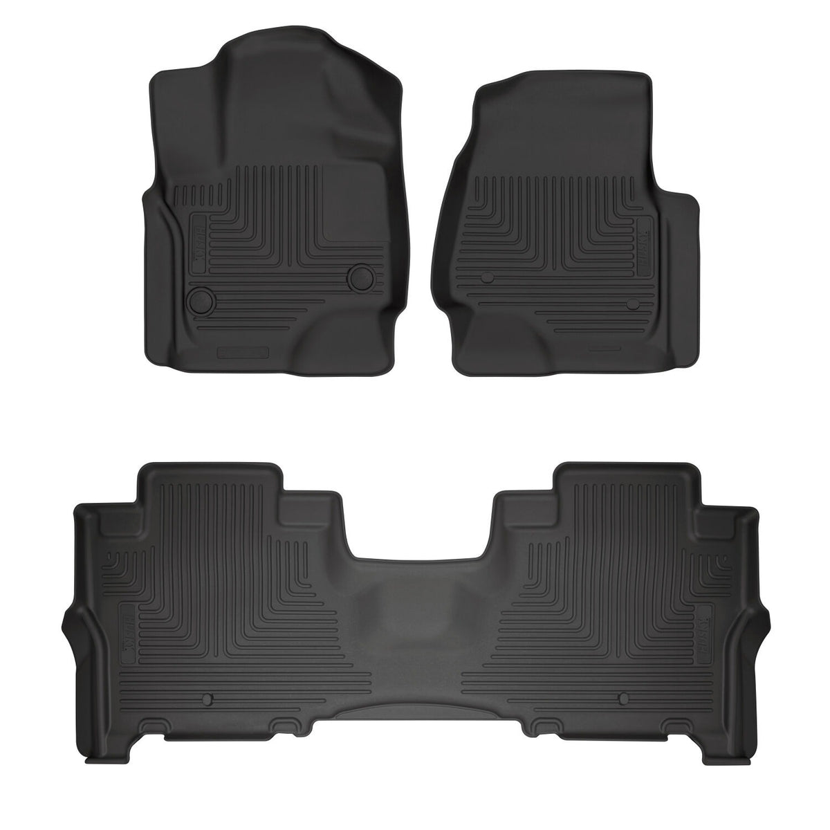 Husky Liners 93741 - Weatherbeater - Front & 2nd Seat Floor Liners
